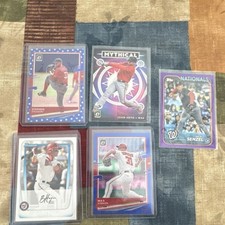 Washington Nationals 5 card lot