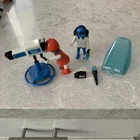 Playmobil System 3531 Vintage TV TVi Studio Crew Figure Set 1979 Incomplete