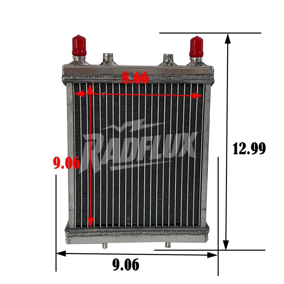 Radiador de aluminio compatible con Chevrolet Camaro SS 2016+ o equipamiento de refrigeración HD 6,2 L V8 Foto 2 de 4