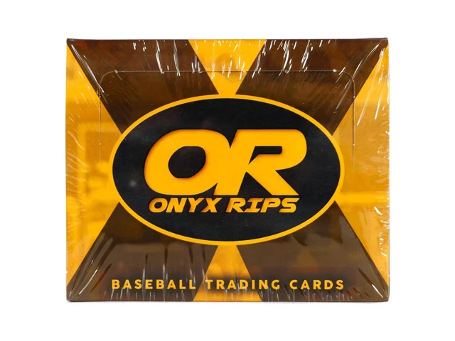 2025 ONYX Rips Baseball HOBBY BOX  (16 Packs per box - 8 Autos per box on avg)