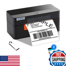 Vretti 4x6 Bluetooth Thermal Label Printer - USPS eBay Amazon Shipping