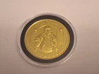 Vintage Star Wars Droids Tig Fromm Coin 1985 Gold Kenner C-3PO R2-D2