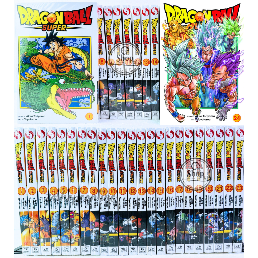 Dragon Ball Super English Manga Vol 1-24 Half/Full Set By Akira