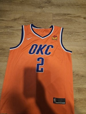 Nike On-court OKC THUNDER #2 Shai Gilgeous-alexander Jersey Size