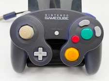 OFFICIAL Nintendo GameCube Wii U Controller DOL-003 Indigo Purple 8/10 Stick