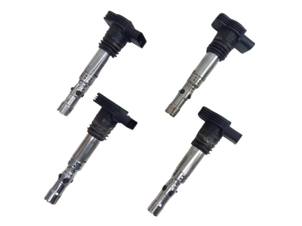 Zündspule 4x Set BFB passt für AUDI A4 B7 (8EC) 1.8 T 0040102043 - Bild 1 von 4