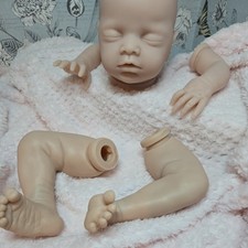 REBORN BABY DOLL KIT NEW seconds diddi 19 inch vinyl soft vinyl  ref7