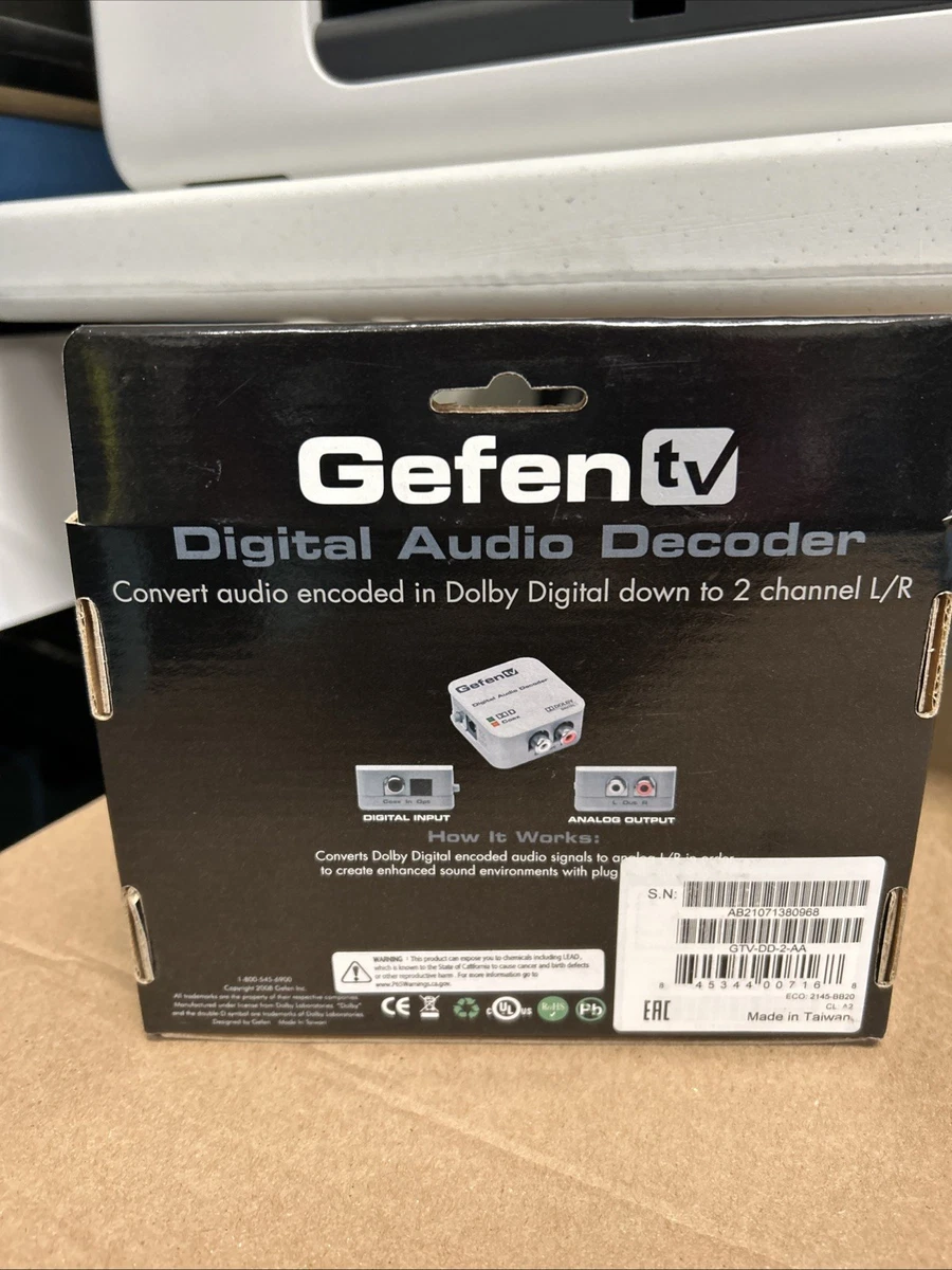 gefen digital audio decoder products for sale | eBay