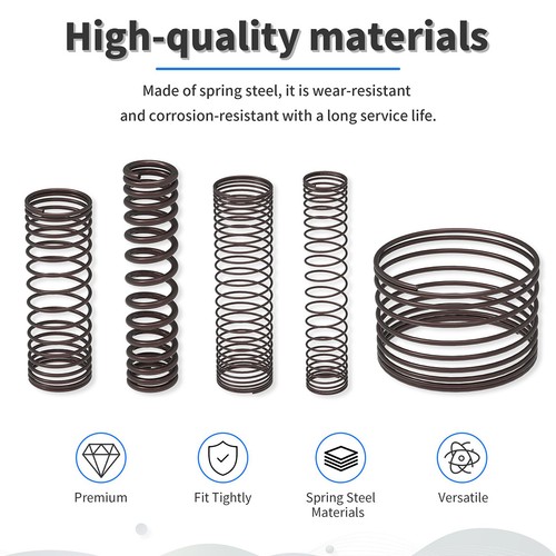 Compression Spring 2.5mm Wire Diameter 20-100mm Length Pressure Small OD 14-36mm - Picture 16 of 24