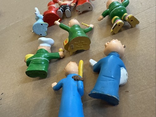 Vintage Alvin And The Chipmunks Figure Lot Of 9 Rocky Angel Alvin Simon Theodore - Picture 9 of 10
