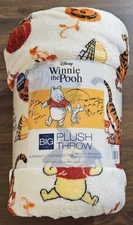 5' X 6' Winnie the Pooh The Big One Halloween Oversized Super Soft New With Tags