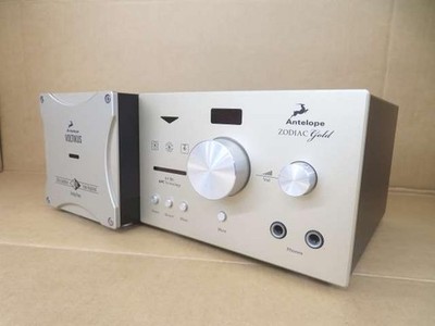 Antelope Audio Zodiac Gold DAC & Voltikus Power Sup w/ Cable Used 