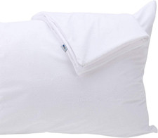 down Feather Proof Body Pillow Protectors 20X54 Waterproof Soft Bamboo Viscose T