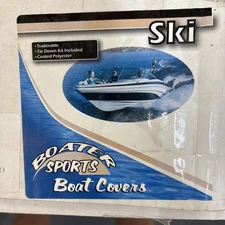 Boater Sports B10279-GR Euro V-Hull With I/O Boat Cover Length 23"x102" GRAY