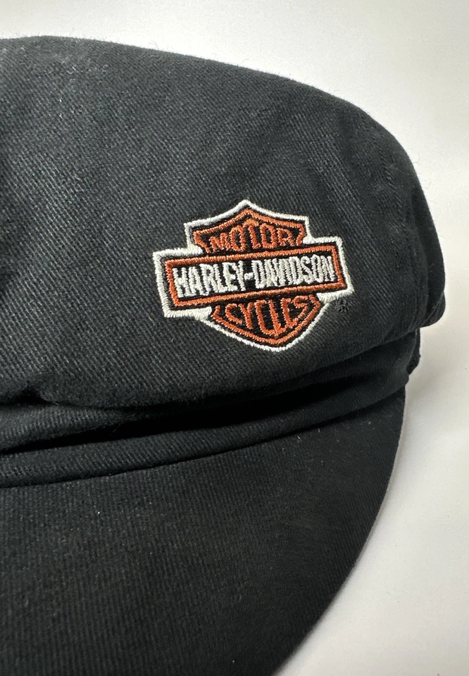 Harley Davidson Motor Cycles - Gorra negra para mujer - Talla S Foto 4 de 4