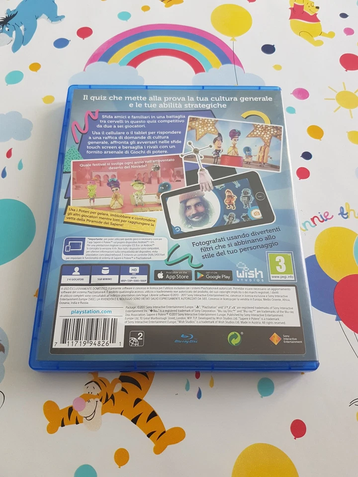 SAPERE E' POTERE GIOCO SONY PLAYSTATION PS4 PAL ITA 🇮🇹 OK SU PS5 ✅ SFIDA QUIZ - Immagine 3 di 4