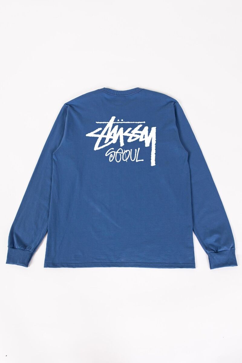 STUSSY ORIGINAL T-SHIRT SEOUL LOGO LONG SLEEVE | eBay STUSSY ORIGINAL T-SHIRT SEOUL LOGO LONG SLEEVE | eBay