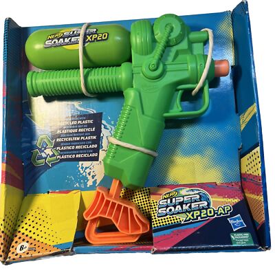 NERF SuperSoaker XP20-AP. F3250 Green And Orange HASBRO
