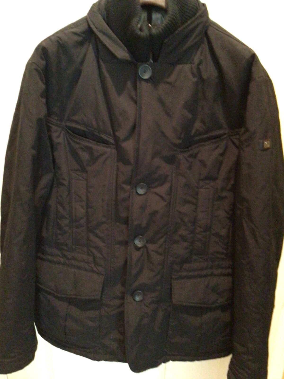 Mens P&P Black puffer jacket size XL