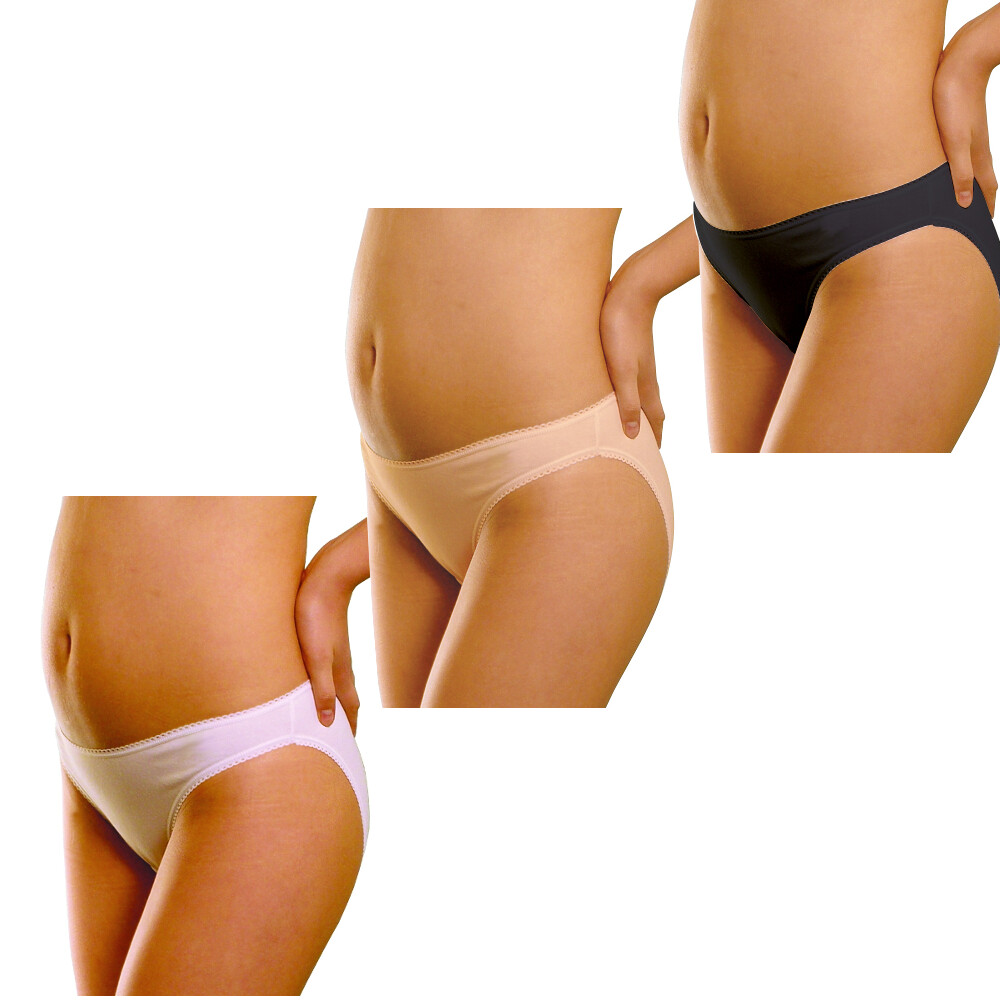 M.M.C. Umstandsslip Mit Langen Beinen - Bequemer Schwangerschaftsslip Aus Baumwolle