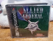 Allied General (Sony PlayStation 1, 1996) Used CIB Complete
