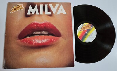 MILVA Hit Parade International LP Vinyl Album Gatefold Booklet 1982 Italy