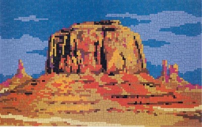 Mini Stecksystem Monument Valley ca. 4.200 Teile Nr. 41180