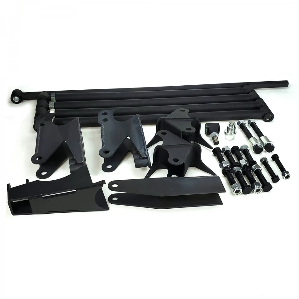 Kit de suspensión trasera Helix Parallel 4 eslabones para tanque trasero camioneta Chevy GMC 1973-79 Foto 3 de 4