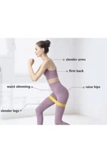 Resistance Loop Bands Lets Fit Pack of 5 Exercise Rubber bands