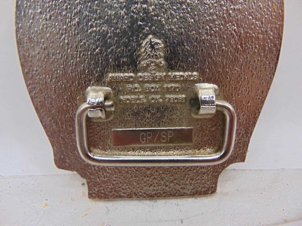 FIVELA DE CINTO SUDOESTE Penas de Caveira de Vaca Dreamcatcher Award Design Medalhas - Imagem 4 de 4