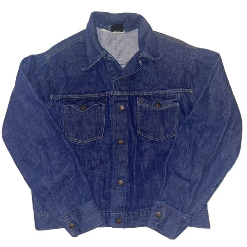 Vintage Sears Western Wear Raw Indigo 