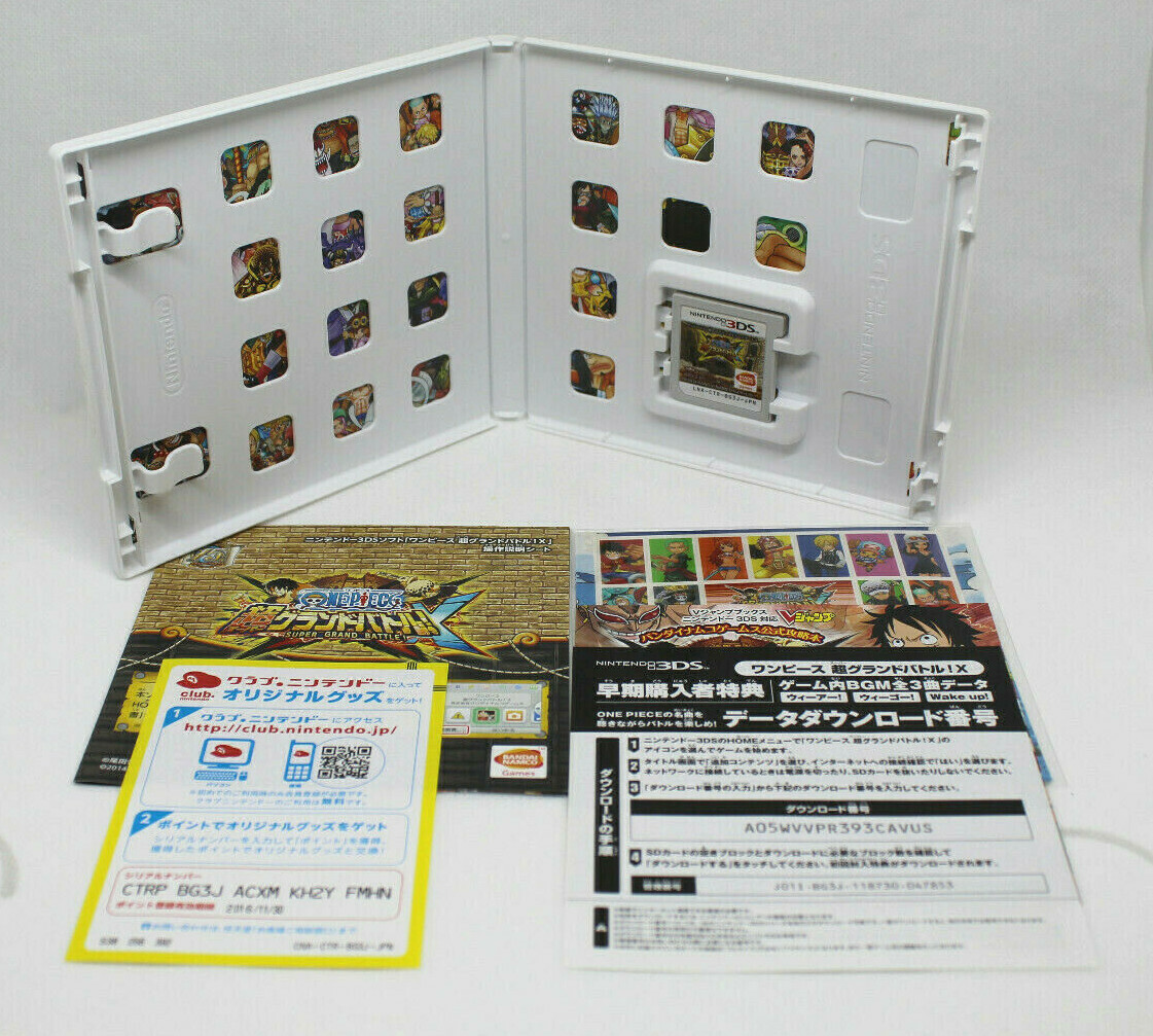 Nintendo 3ds One Piece Super Grand Battle Japon Compra Online En Ebay