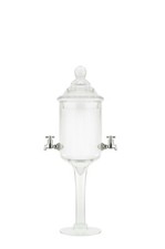 Fontana in vetro per Assenzio, 2 rubinetti, Maison Absinthe