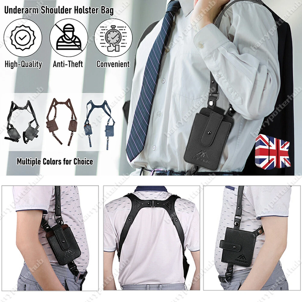 Anti-Theft Underarm Hidden Shoulder Bag Strap Wallet Security