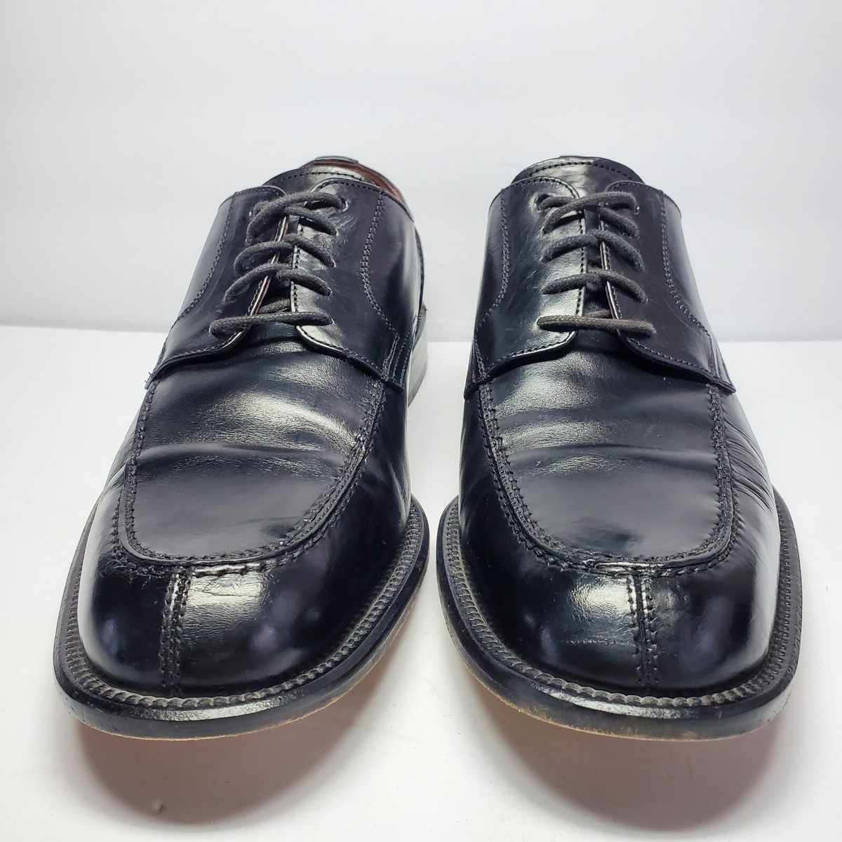 Brass Boot Split Toe Oxfords Shoes Black Leather Spain Made‎ Men\'s 9.5 93773 Brass Boot Leather Oxfords for Men | Mercari main image 3