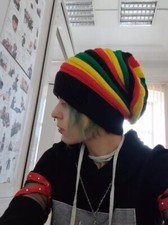 Fashion Reggae Jamaica Hat Knit Beanie Rasta Colorful Skull Cap Baggy Punk Boho