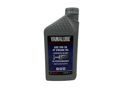 ＳＡＥ Yamaha Genuine Yamalube 0W-30 Semi-Synthetic Oil LUB-00W30-SS-12