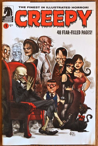 CREEPY #1 Dark Horse Comics 2009 Wraparound Cover **SPECIAL** - Picture 4 of 6