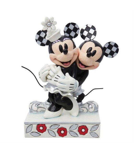 Figurine Mickey & Minnie Disney 100 Ans : finis les décors fades grâce à Disney Traditions