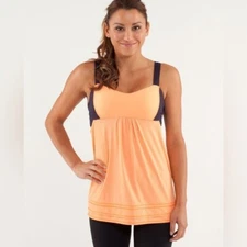 Lululemon Run Back On Track Creamsicle Colorway Size 4