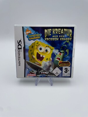 Spongebob Schwammkopf die Kreatur aus der Korssen Krabbe für Nintendo DS NDS