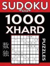 Sudoku Book 1,000 Extra Hard Puzzles: Sudoku Puzzle Book With Only One Leve...