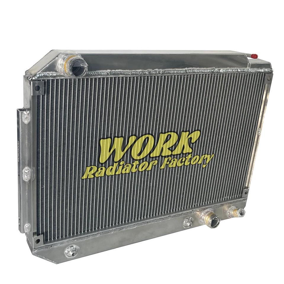 Radiador completo de aluminio para Mercedes-Benz R107/C107 450 SL/SLC cupé Foto 3 de 4