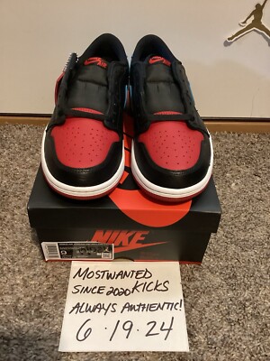 DS 2023 Nike Air Jordan Retro 1 Low Retro OG NC To Chi Women's Sz