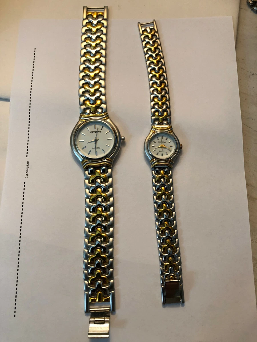 HIS HERS MATCHING Louis Jourdan Quartz Water Resistant Watches JAPAN