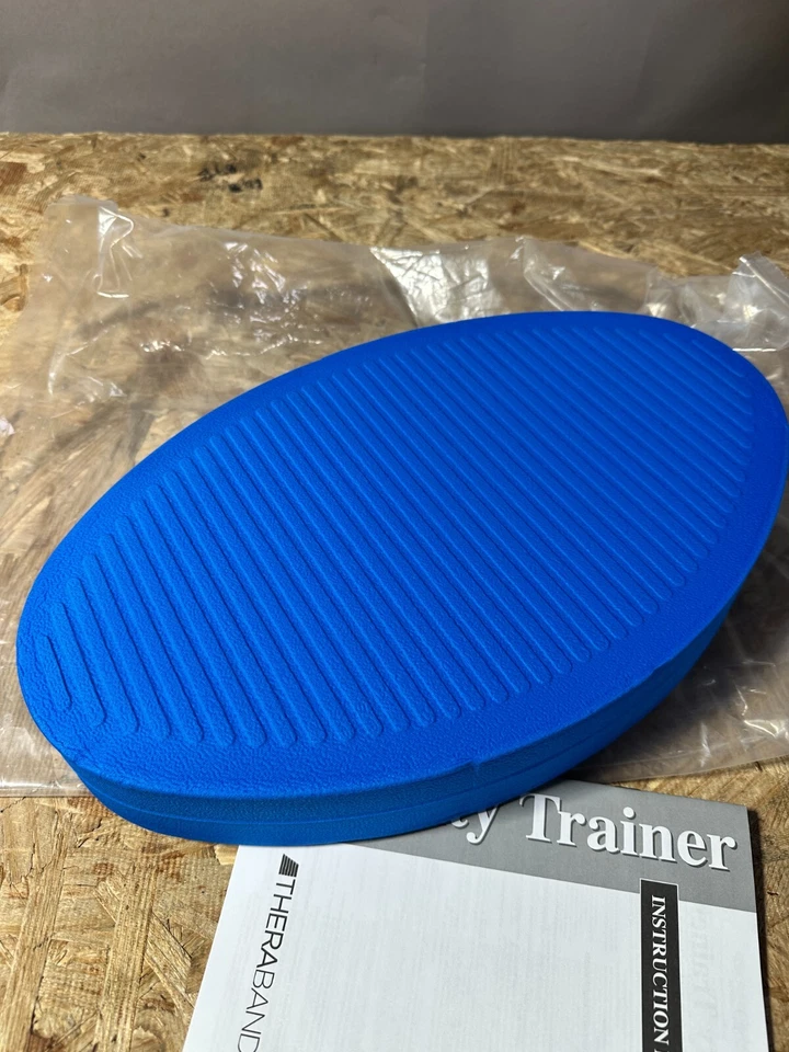 Almohadilla de Entrenador de Estabilidad THERABAND, Entrenador de Equilibrio Azul Nivel Intermedio y Wo... Foto 2 de 2