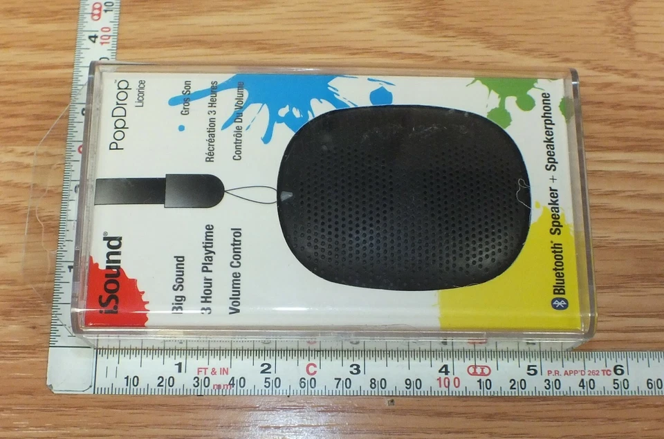 iSound (6344) PopDrop Big Sound Wireless Speaker w/ Volume Control **NEW**  - Image 3 of 4