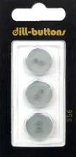 Dill Buttons ~ (0956) - 5/8" - 3 ct ~ OLD STOCK