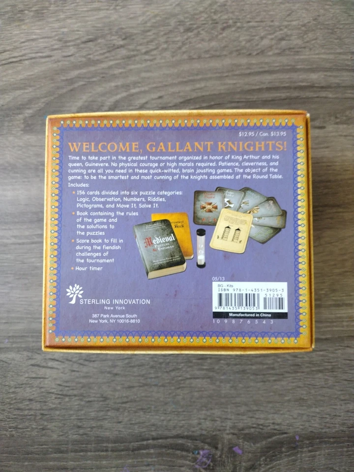 Medieval Puzzles and Enigmas 150 Jousting Games For the Brain - Image 2 of 3