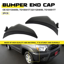 Front Bumper End For 12-15 Toyota Tacoma Textured W/ Wheel Opening Flares LH RH